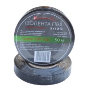 Изолента Electro House Soft Flex 50 м ПВХ черный EH-PVCT-50BK