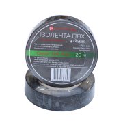 Изолента Electro House Soft Flex 20 м ПВХ черный EH-PVCT-20BK