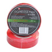 Изолента Electro House Soft Flex 20 м ПВХ красный EH-PVCT-20R