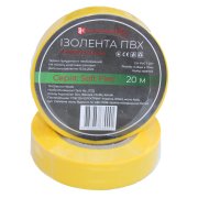 Изолента Electro House Soft Flex 20 м ПВХ желтый EH-PVCT-20Y