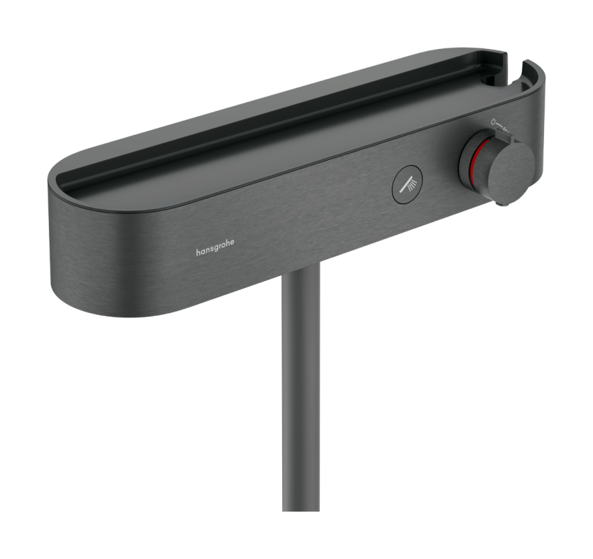 Термостат для душа Hansgrohe ShowerTablet Select матовый черный хром 24360340