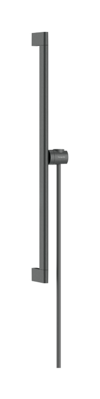 Штанга для душа Hansgrohe Unica Puro S 65 см с держателем и шлангом 160 см матовый черный хром 24402340