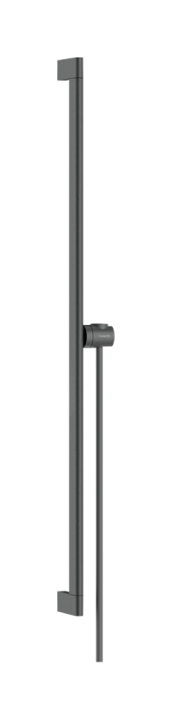 Штанга для душа Hansgrohe Unica Puro S 90 см с держателем и шлангом 160 см матовый черный хром 24405340