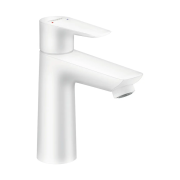 Смеситель для раковины Hansgrohe Talis E однорычажный с донным клапаном белый матовый 71789700