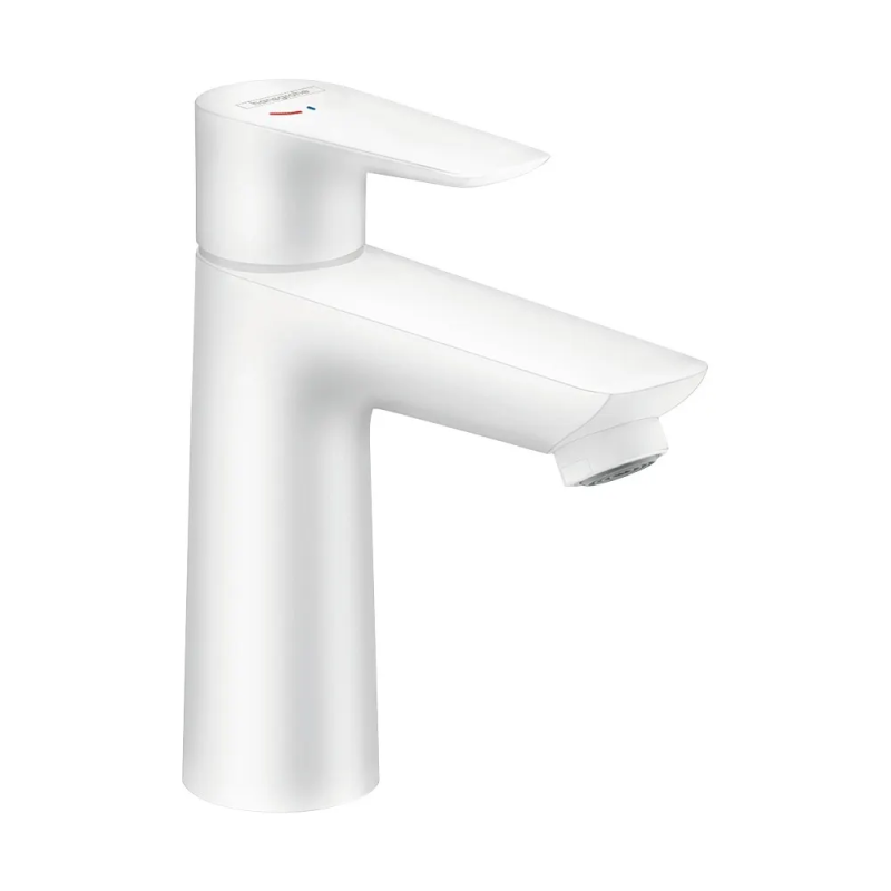 Смеситель для раковины Hansgrohe Talis E CoolStart однорычажный белый матовый 71793700