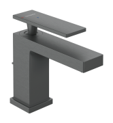 Змішувач для раковини Hansgrohe Tecturis E одноважільний чорний матовий хром 73001340