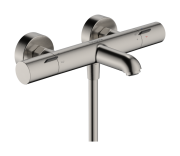 Термостат для ванної Hansgrohe Ecostat Fine двовентильний сталь 13325800