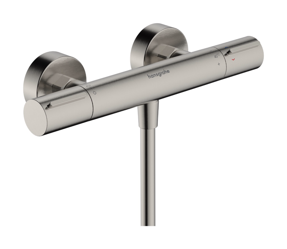 Термостат для душа Hansgrohe Ecostat Element двухвентильный сталь 13346800