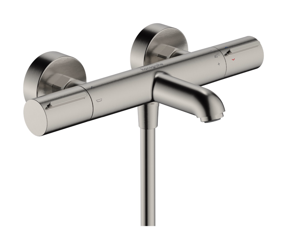 Термостат для ванной Hansgrohe Ecostat Element двухвентильный сталь 13347800