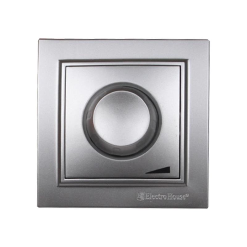 Диммер Electro House Enzo 600W ABS-пластик серебряный камень EH-2115-ST
