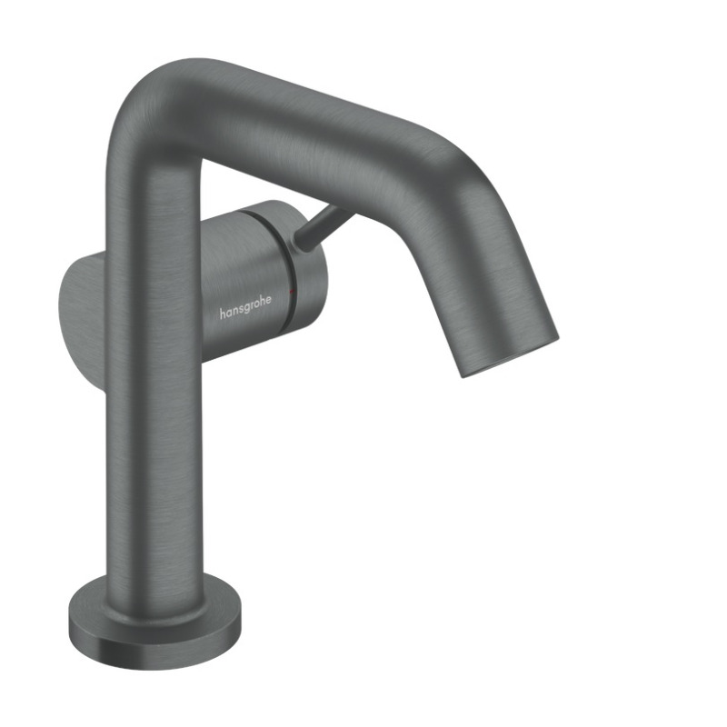 Змішувач для раковини Hansgrohe Tecturis S CoolStart EcoSmart+ одноважільний матовий чорний хром 73321340