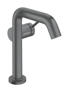 Змішувач для раковини Hansgrohe Tecturis S CoolStart EcoSmart+ одноважільний матовий чорний хром 73341340