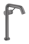 Змішувач для раковини Hansgrohe Tecturis S CoolStart EcoSmart+ одноважільний матовий чорний хром 73372340