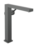 Змішувач для раковини Hansgrohe Tecturis E CoolStart EcoSmart+ матовий одноважільний чорний хром 73072340