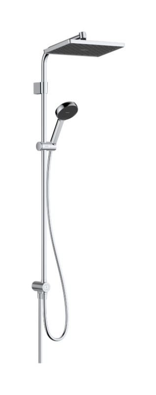 Душевая стойка Hansgrohe Activera Q Showerpipe 290/180 1jet EcoSmart Reno хром 28757000