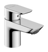Змішувач для раковини Hansgrohe Neovis Q одноважільний з металевим донним клапаном хром 71354000