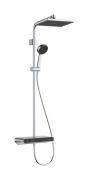 Душевая стойка Hansgrohe Activera S Showerpipe 290/180 1jet EcoSmart с термостатом ShowerTablet Select 360 Varia хром 28648000