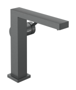 Смеситель для раковины Hansgrohe Tecturis E однорычажный матовый черный хром 73041340