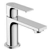 Смеситель для раковины Hansgrohe Rebris E од норычажный с металлическим донным клапаном pop-up хром 72171000