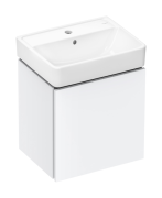 Тумба Hansgrohe Xilesa E с раковиной Xanuia Q 50х39 см МДФ матовый белый 54395700
