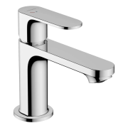 Смеситель для раковины Hansgrohe Rebris S однорычажный с металлическим донным клапаном pop-up хром 72170000