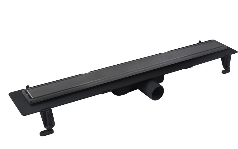 Желоб водосточный Besco Virgo Basic 90 см нержавеющая сталь графит OL-90-VBGR