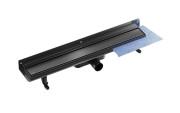 Желоб водосточный Besco Virgo Next Duo 60 см нержавеющая сталь графит OL-60-VNDGR