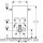 Geberit Monolith монтажный элемент 131.024.SQ.1