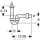 Geberit Сифон для біде 151.113.11.1