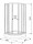 Душевая кабина Kolo Akord 80x80х185 без поддона RKPG80R22005