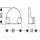 Hansgrohe Крючок двойной Atoll 40531090