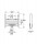 Grohe Инсталляция для раковины Rapid SL 38628000