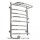  Электрический полотенцесушитель Laris Евромикс с полкой П8 Э 530x800х35 лесенка хром 73207186