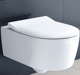 Унітаз Villeroy & Boch Avento 5656RS01 + Сидіння SlimSeat + Комплект 3 в 1 Geberit Duofix 458.121.21.1