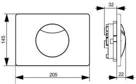 Унітаз підвісний Villeroy & Boch колекція Subway 2.0 5614R001 + 9M78S101 + Інсталяція ViConnect 92246100 + Кнопка змиву 92248561