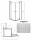 Душова кабіна Radaway EOS Almatea KDD 75х90х195 без піддону 32185-01-01N