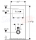 Geberit Monolith монтажный элемент для подвесного унитаза 131.031.SI.1
