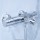 Смеситель с термостатом двухвентильный для ванны Grohe коллекция Grohtherm 800 хром 34576000