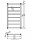 Водяний полотенцесушитель Zehnder колекція Stalox драбинка 450х824х65 хром STXI-080-045-X