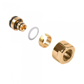 Адаптер на металопластик Теrma CYLINDER пофарбований по RAL WRAADAP01