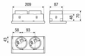 Адаптер сталевого листа WS 75 A 0093.1585