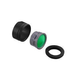 Аэратор для смесителя Kroner KRP SCH924 с внешней резьбой черный CV031194