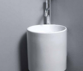Раковина для ванної підвісна AeT колекція Idea Cylinder біла L315
