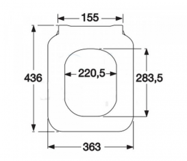 ARCHITECTURA DirectFlush Унитаз подвесной + ARCHITECTURA Крышка СУПЕРСЛИМ 5685R001+9M81S101