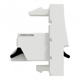 Аудіорозетка Schneider Electric Unica New 2 модуля білий NU348618