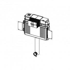 Бачок прихованого монтажу Tece TECEprofil для встановлення з підлоговим унітазом 9041308
