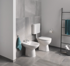 Биде напольное Grohe Bau Ceramic альпин-белый 39432000