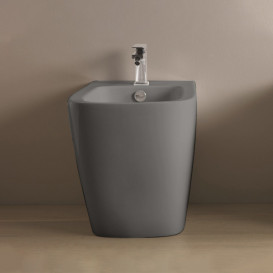 Біде для підлоги ArtCeram A16 36х52,5 см кераміка сірий ASB002 15;00