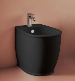 Біде для підлоги ArtCeram Atelier 37,5х52,5 см кераміка чорний матовий ATB002 17;00