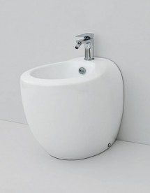 Біде підлогове ArtCeram Blend 36,5х52 см білий глянсовий BLB002 01; 00